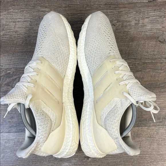 Adidas Ultraboost 1.0 DNA “Triple White Cream” Sneakers (Men’s 9.5)